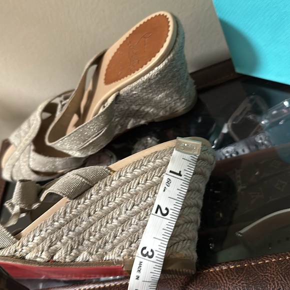 Christian Louboutin Wedge Sandal - Picture 11 of 15